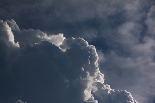 Photo: Cumulus cloud developing. Photo by James Guilford.